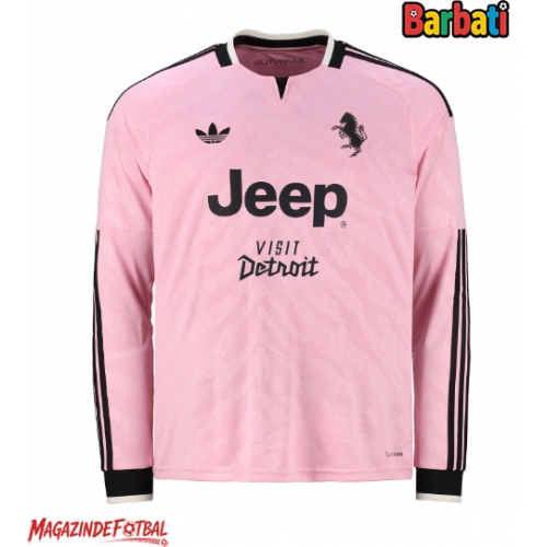 Juventus Tricou Fotbal Replică 2026-27 Barbati Deplasare Mâneci Lungi Juventus Tricou Fotbal Replică 2026-27 Barbati Deplasare Mâneci Lungi